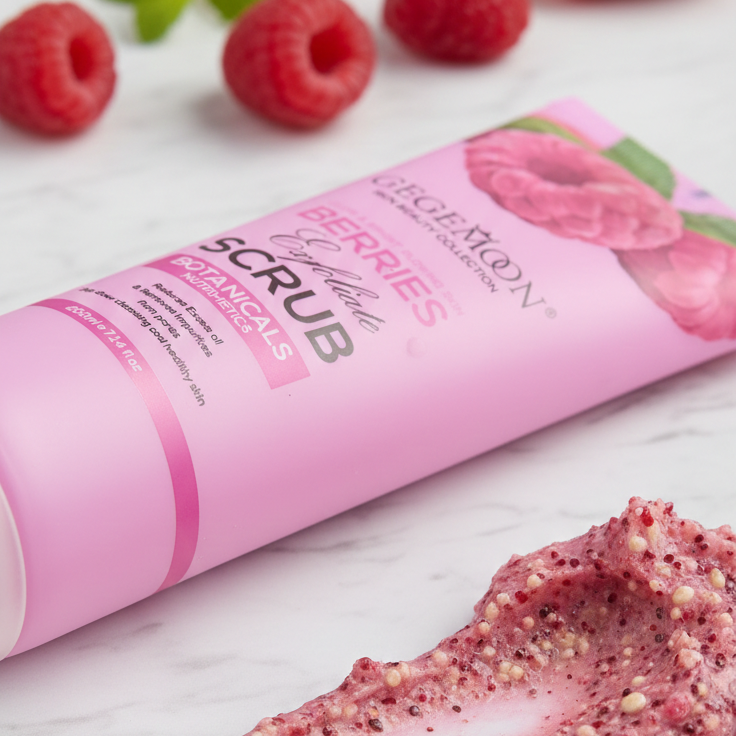 Gegemoon New Fruity Exfoliation Scrub – Deep Cleansing & Brightening Body Scrub ~ Apricot (200ml)