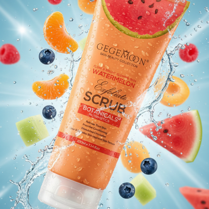 Gegemoon New Fruity Exfoliation Scrub – Deep Cleansing & Brightening Body Scrub ~ Apricot (200ml)
