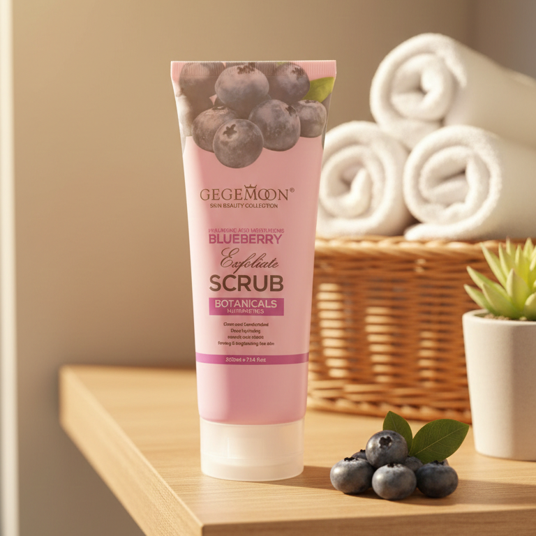 Gegemoon New Fruity Exfoliation Scrub – Deep Cleansing & Brightening Body Scrub ~ Apricot (200ml)